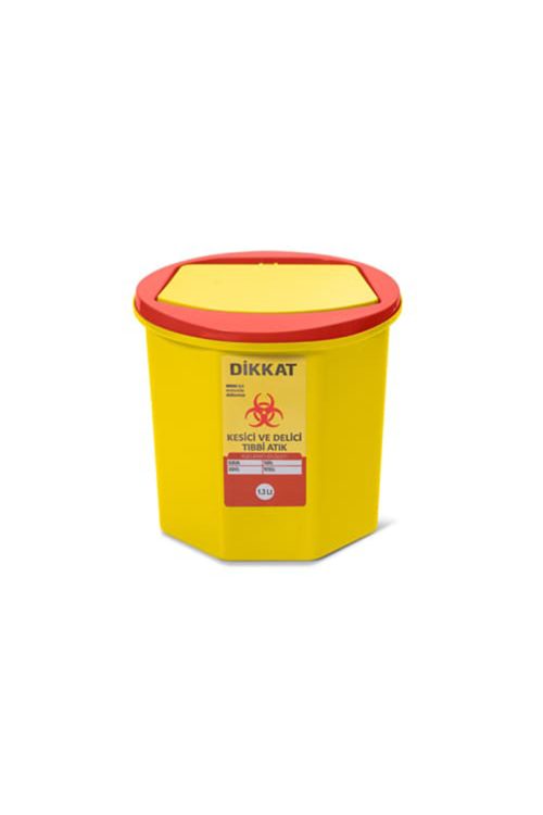 TIBBİ ATIK KOVASI 1.3 LT
